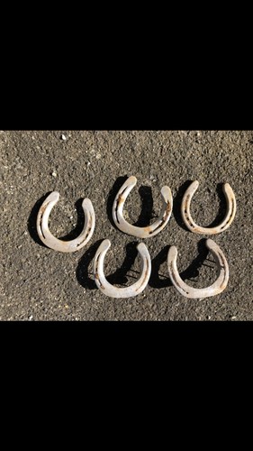 Alu hufeisen glücksbringer - hufeisen,