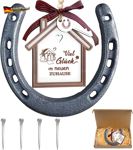 Hufeisen glücksbringer set - glücksbringer,