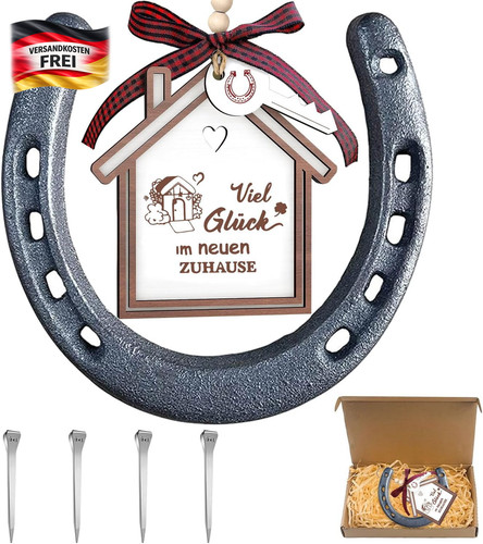 Hufeisen glücksbringer set - glücksbringer,